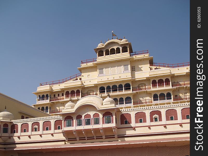 Located in Amber, 11 km from Jaipur, Rajasthan state, India. It was the ancient citadel of the ruling Kachhawa clan of Amber, before the capital was shifted to present day Jaipur. Amber Fort is known for its unique artistic style, blending both Hindu and Muslim (Mughal) elements, and its ornate and breathtaking artistic mastery. The fort borders the Maota Lake, and is a major tourist attraction in. Located in Amber, 11 km from Jaipur, Rajasthan state, India. It was the ancient citadel of the ruling Kachhawa clan of Amber, before the capital was shifted to present day Jaipur. Amber Fort is known for its unique artistic style, blending both Hindu and Muslim (Mughal) elements, and its ornate and breathtaking artistic mastery. The fort borders the Maota Lake, and is a major tourist attraction in