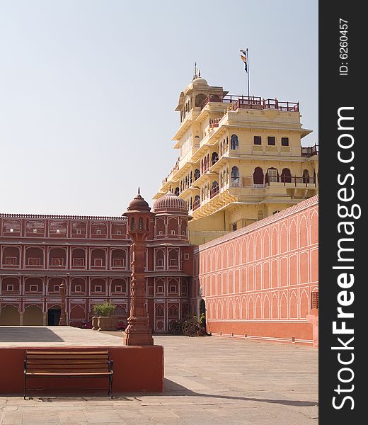 Located in Amber, 11 km from Jaipur, Rajasthan state, India. It was the ancient citadel of the ruling Kachhawa clan of Amber, before the capital was shifted to present day Jaipur. Amber Fort is known for its unique artistic style, blending both Hindu and Muslim (Mughal) elements, and its ornate and breathtaking artistic mastery. The fort borders the Maota Lake, and is a major tourist attraction in. Located in Amber, 11 km from Jaipur, Rajasthan state, India. It was the ancient citadel of the ruling Kachhawa clan of Amber, before the capital was shifted to present day Jaipur. Amber Fort is known for its unique artistic style, blending both Hindu and Muslim (Mughal) elements, and its ornate and breathtaking artistic mastery. The fort borders the Maota Lake, and is a major tourist attraction in