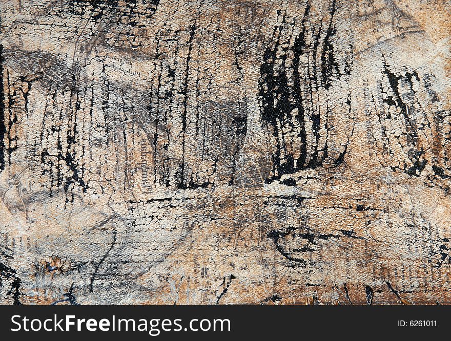 Grunge texture of an old canvas. Grunge texture of an old canvas