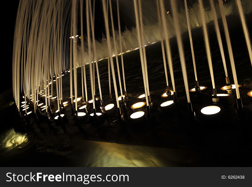 Fountain of friendship in Ufa.