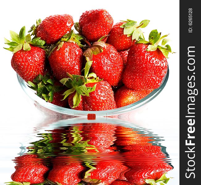 Strawberries In Glass