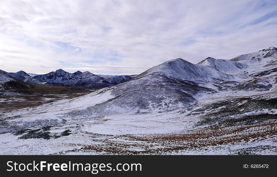 Jokul in Tibet of China