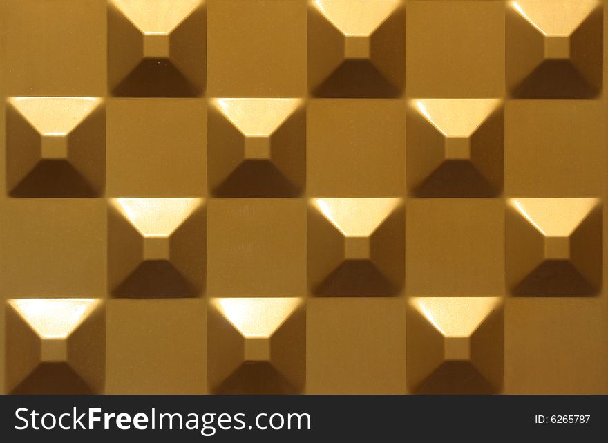 Golden background with straight lines