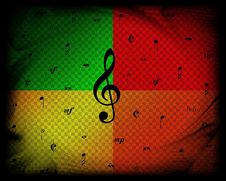 Quartet Of Notes Royalty Free Stock Images Quartet Of Notes Royalty Free Stock Images