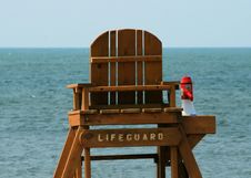 Lifeguard Stand 2 Royalty Free Stock Images