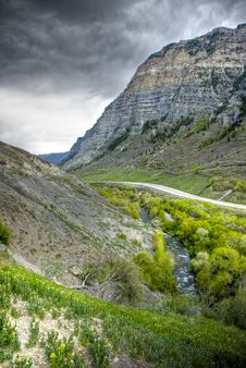 Provo Canyon Royalty Free Stock Photos Provo Canyon Royalty Free Stock Photos