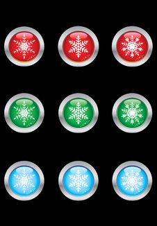 Snowflakes Collection Royalty Free Stock Image Snowflakes Collection Royalty Free Stock Image