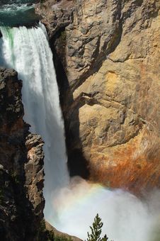 The Lower Falls Stock Image