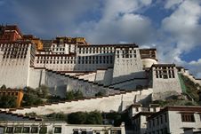 Tibet S Potala Palace In Lhasa Stock Image Tibet S Potala Palace In Lhasa Stock Image