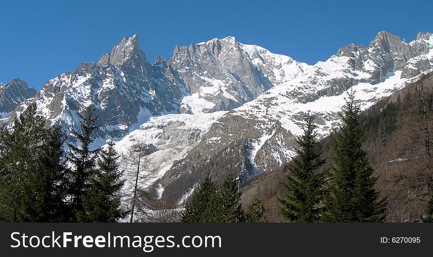 Ferret Valley, Alps, Mont Blanc, Aosta Valley, Italy,. Ferret Valley, Alps, Mont Blanc, Aosta Valley, Italy,