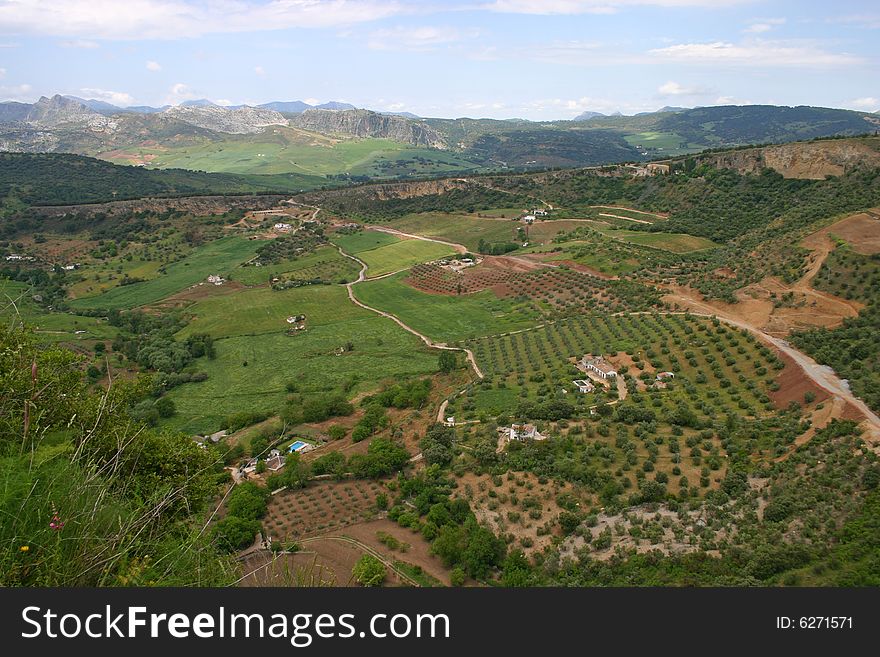 Outskirts of Ronda city