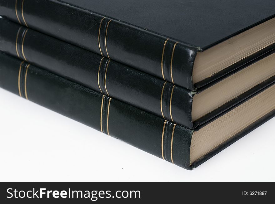 Leather bound hard cover books