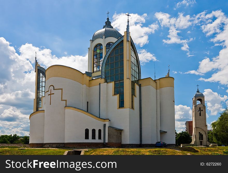 Orthodox church in Chortkiv Ukraine