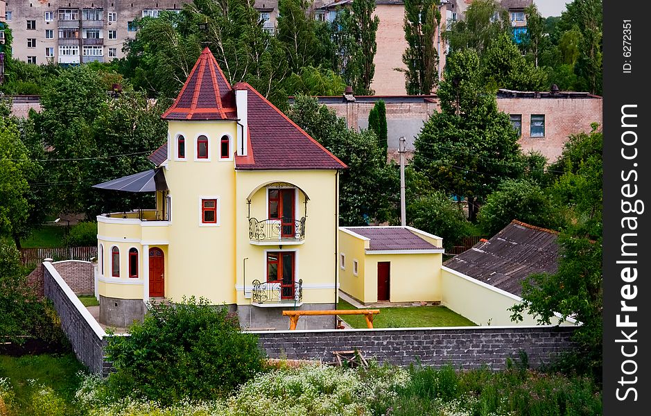 Beautiful new house in Ukraine