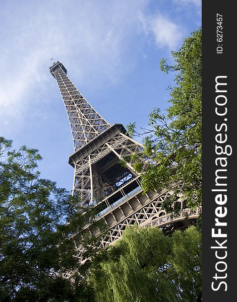 Eiffel tower in Paris - France