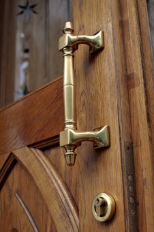 Old-fashioned Door-handle Stock Photo Old-fashioned Door-handle Stock Photo