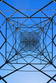 Steel Electricity Pylon Royalty Free Stock Image Steel Electricity Pylon Royalty Free Stock Image