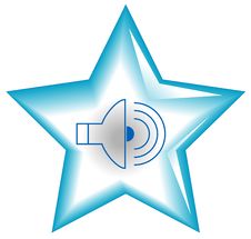 Star Web Button Royalty Free Stock Images Star Web Button Royalty Free Stock Images
