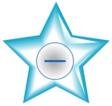 Star Web Button Stock Photos Star Web Button Stock Photos