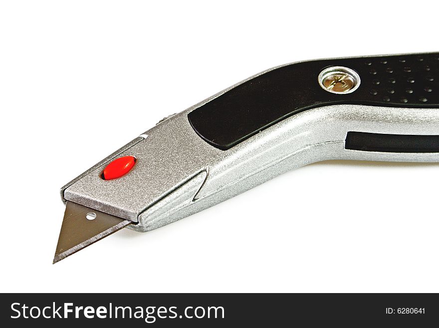 Cutter tool on bright background. Cutter tool on bright background