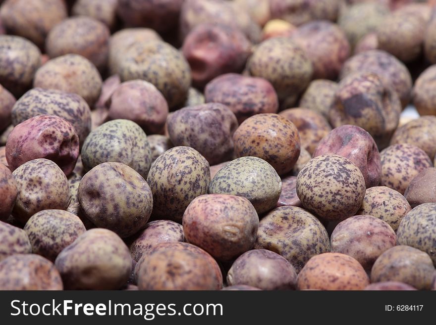 Colorful Seeds Close-up