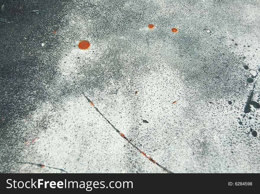 Rusty Corroded Metal Texture Background