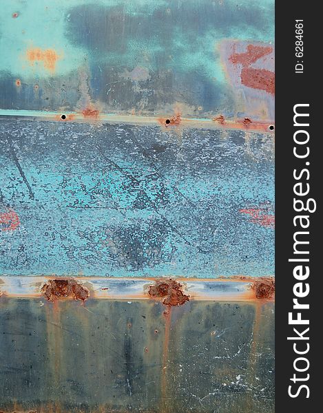 Rusty Corroded Metal Texture Background