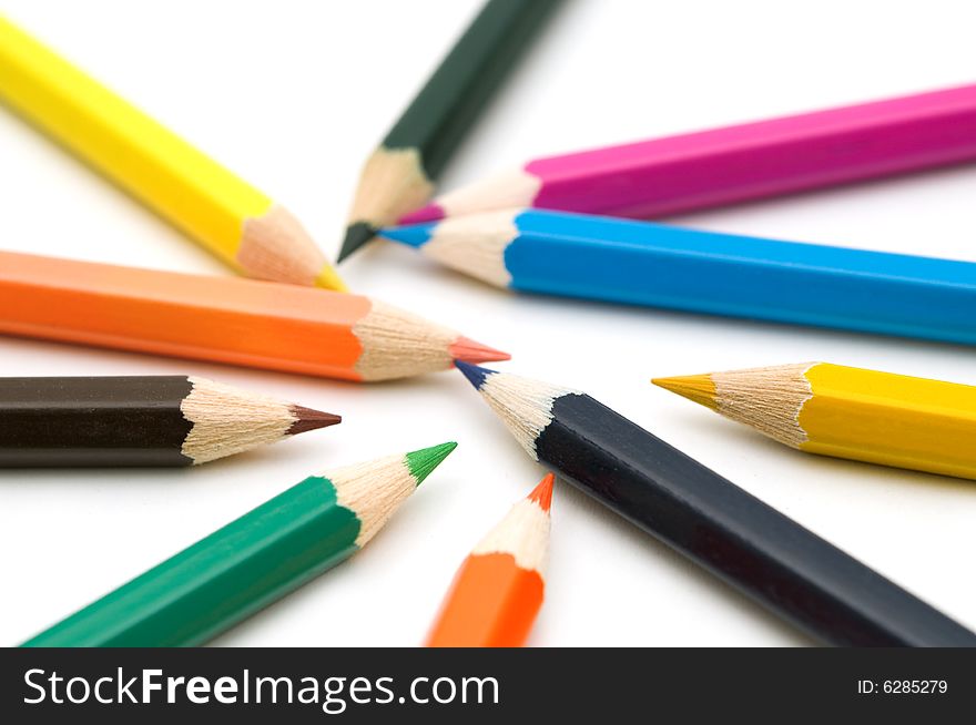 Colorful pencils