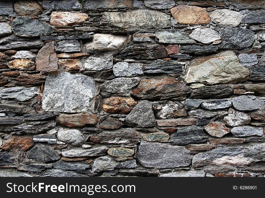 Old Stone Wall Textute