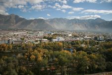 Tibet S Potala Palace In Lhasa Royalty Free Stock Photography Tibet S Potala Palace In Lhasa Royalty Free Stock Photography