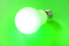 Illuminated Lightbulb Royalty Free Stock Image Illuminated Lightbulb Royalty Free Stock Image