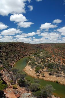 Desert River Royalty Free Stock Photography Desert River Royalty Free Stock Photography