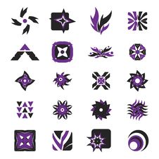 Vector Icons - Elements 29 Royalty Free Stock Photography