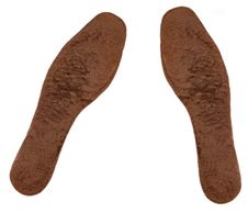 Fur Winer Inners Insole Royalty Free Stock Images