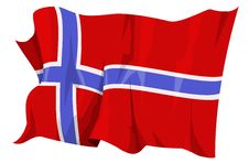 Flag Series: Norway Stock Photos