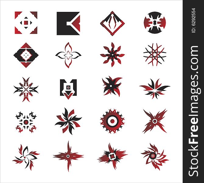 Vector icons - elements 24