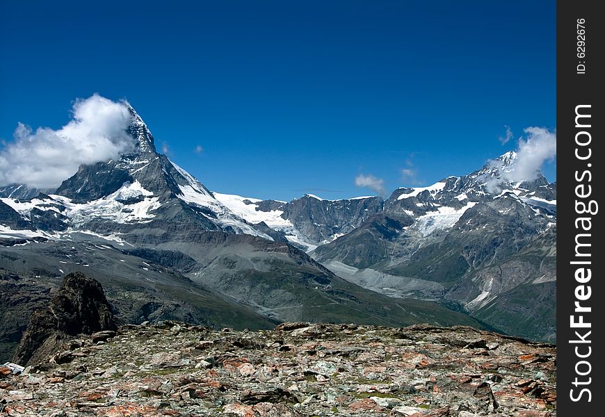 Matterhorn In Swiss Alps