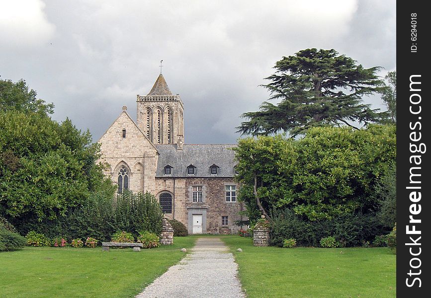 Abbey De La Lucerne. Normandy,France