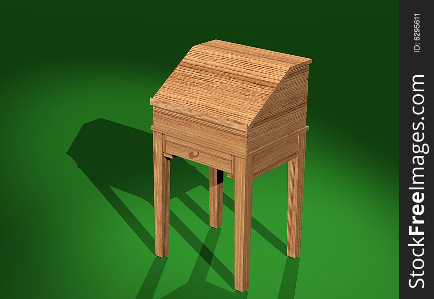 A computer generated image of a 3D model created with 3D Studio Max. This is a 3/4 front view. A computer generated image of a 3D model created with 3D Studio Max. This is a 3/4 front view.