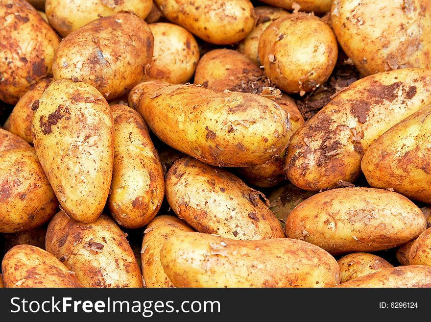 Potatoes With Dirt