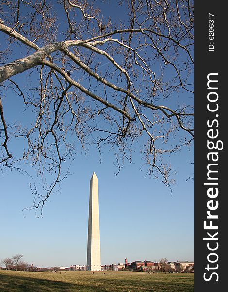 Washington Monument in the United States Capital