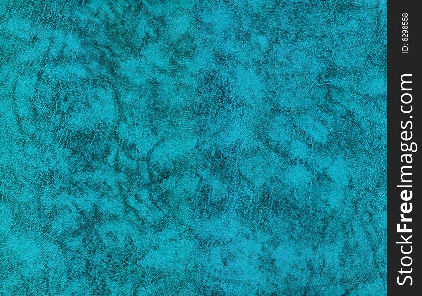 Blue leather texture to backround