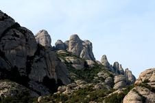 Montserrat Mountain Stock Images