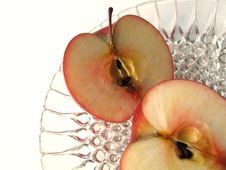 Apple Sliced Royalty Free Stock Photo Apple Sliced Royalty Free Stock Photo