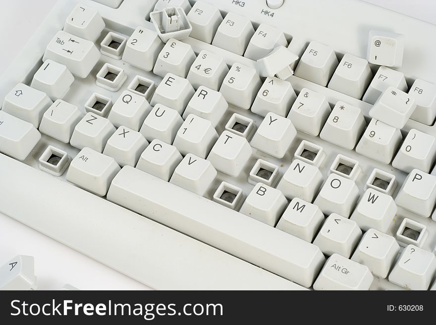 Resignation letter in the jumbled keys of a computer keyboard. Possible concept idea for unhappy employees. Resignation letter in the jumbled keys of a computer keyboard. Possible concept idea for unhappy employees.