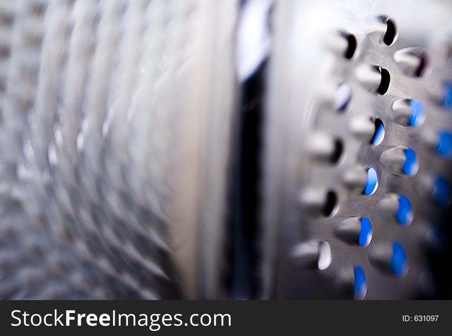 Abstract blurred background - grater