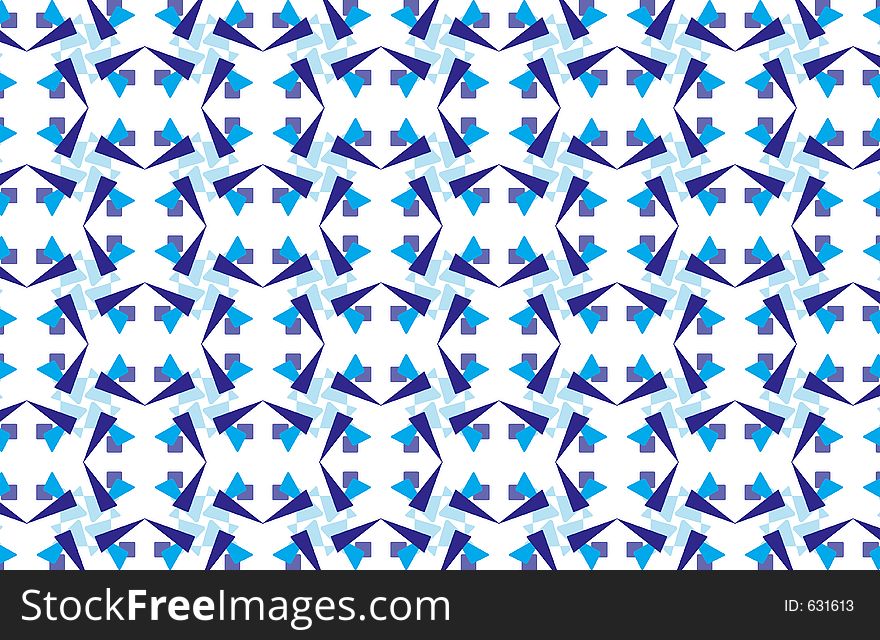 Repeated pattern background - blue design - additional ai and eps format available on request