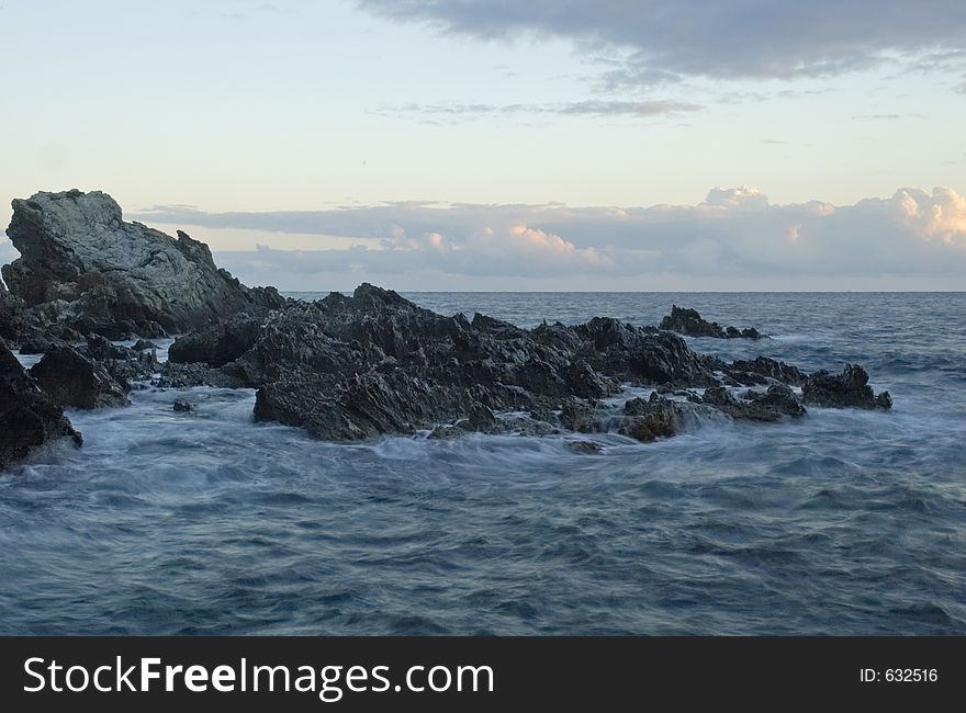 Rocks in Capo Malfatano, Sardinia, Italy