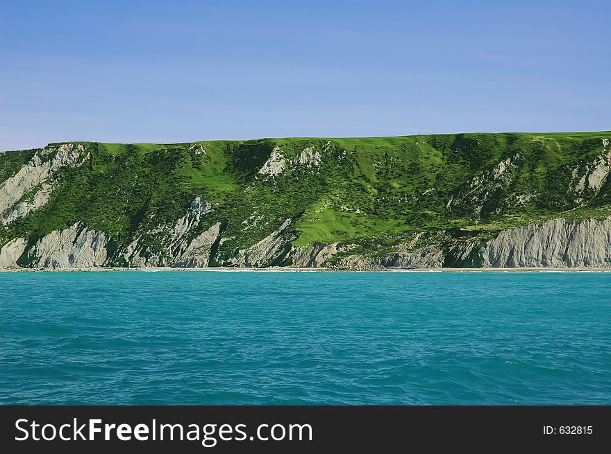 Beautiful landscape in the ocean. Beautiful landscape in the ocean.