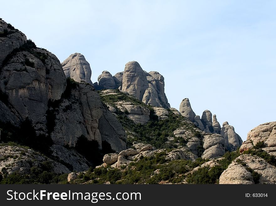 Montserrat mountain, Catalonia, Spain